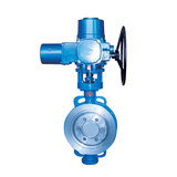 金屬硬密封氣動對夾蝶閥