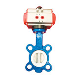 對夾中線軟密封氣動(dòng)蝶閥