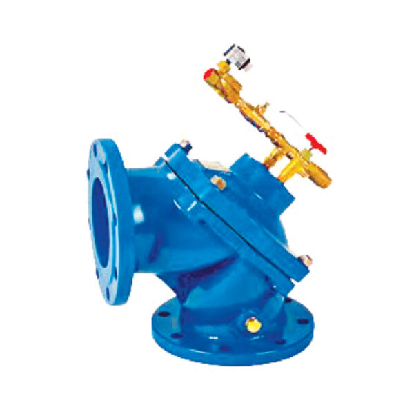 氣動角型排泥閥